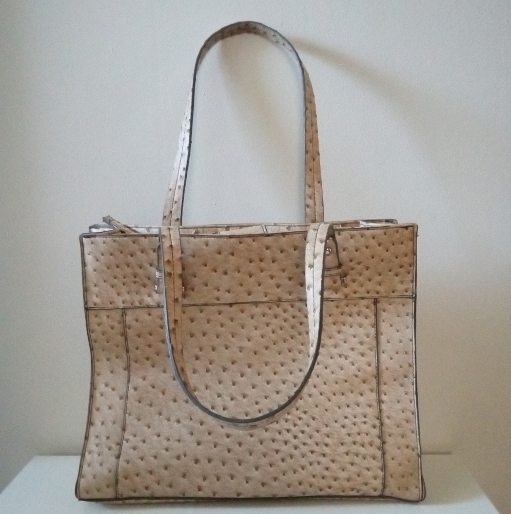 👜 Merona | Women's Shoulder Bag / Tote Bag | Vegan Leather | Beige